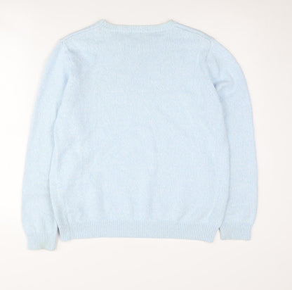 Berkert Women's Blue Pullover Jumper - Size 14
