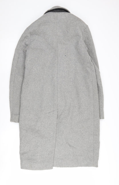 Abercrombie & Fitch Women's Grey Wool Blend Coat XS