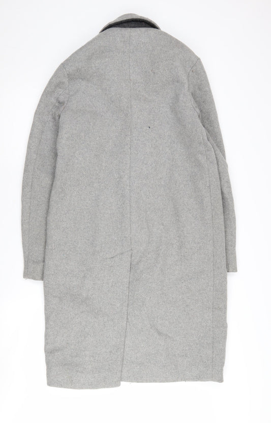 Abercrombie & Fitch Women's Grey Wool Blend Coat XS