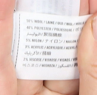 Abercrombie & Fitch Women's Grey Wool Blend Coat XS