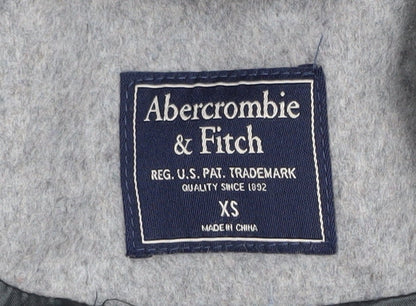 Abercrombie & Fitch Women's Grey Wool Blend Coat XS