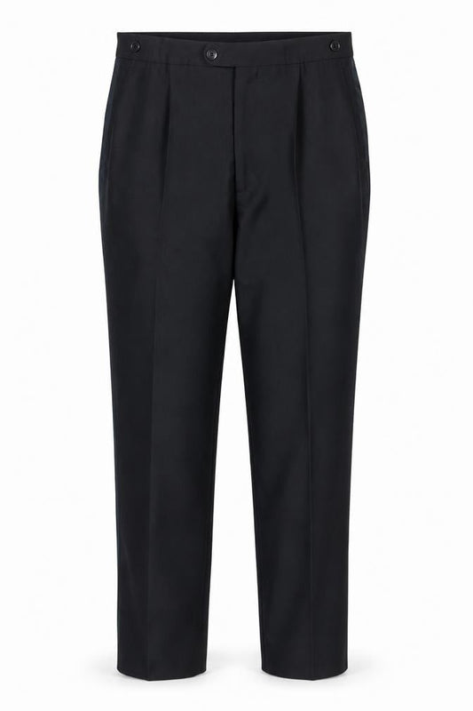 Mens UK Size 34L Ciro Citterio  Casual Workwear Black Trousers