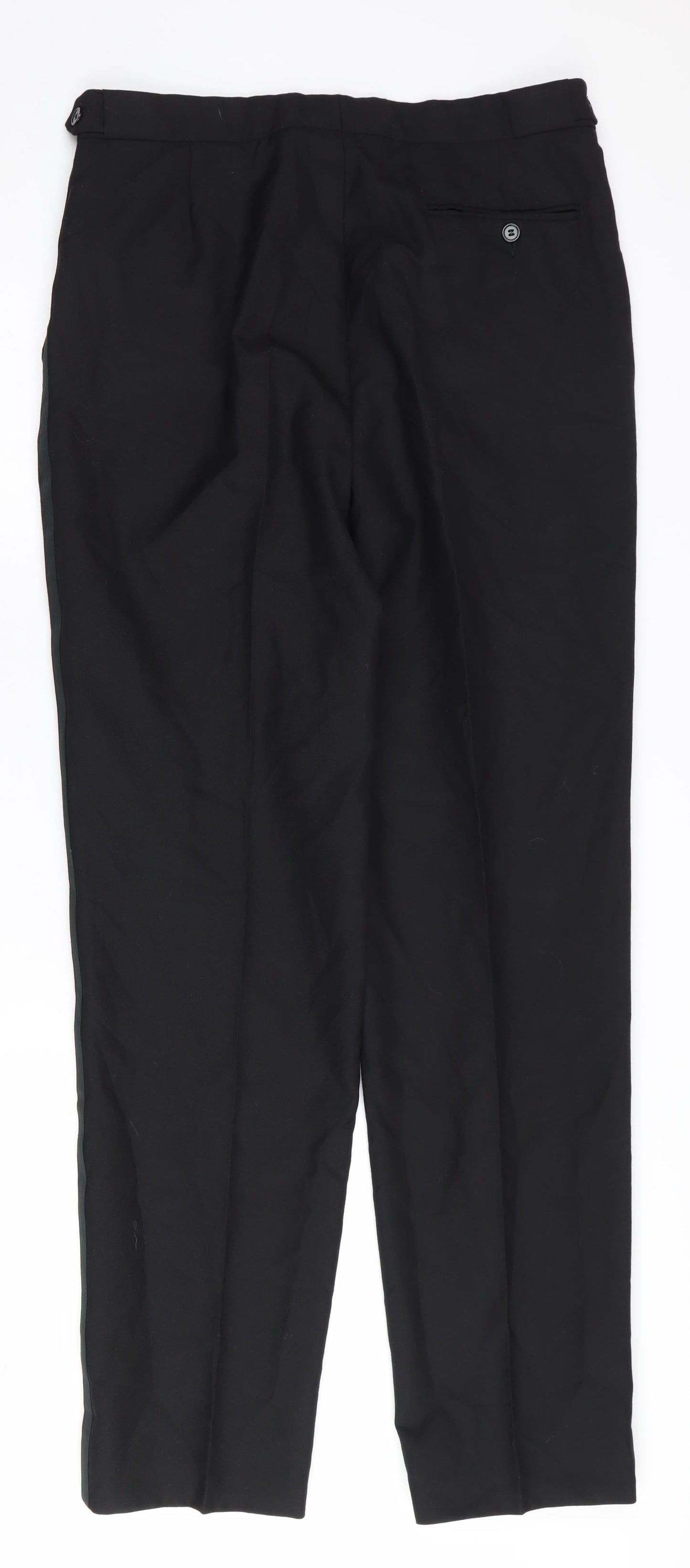 Mens UK Size 34L Ciro Citterio  Casual Workwear Black Trousers
