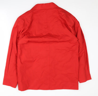 Womens UK Size 12 Planet Regular Red Blazer