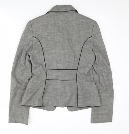 Coast Women's Grey Blazer Size 10 Business Casual