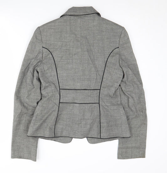 Coast Women's Grey Blazer Size 10 Business Casual