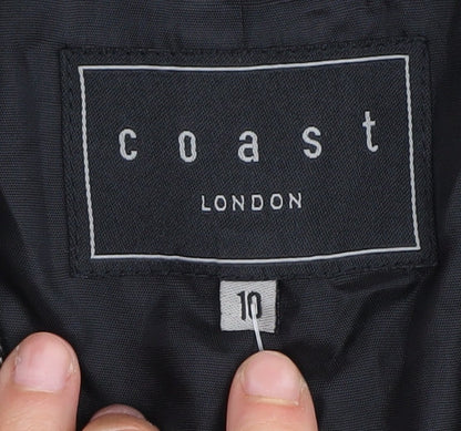 Coast Women's Grey Blazer Size 10 Business Casual