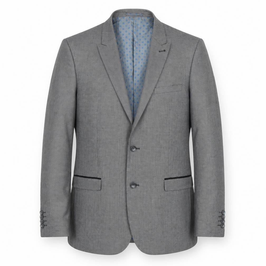 Mens UK Size 42 Fellini Regular Grey Suit Jacket