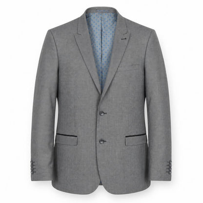 Mens UK Size 42 Fellini Regular Grey Suit Jacket