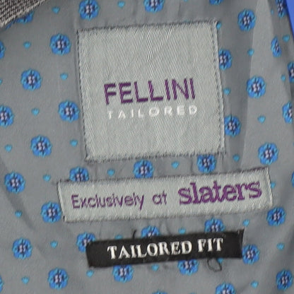 Mens UK Size 42 Fellini Regular Grey Suit Jacket