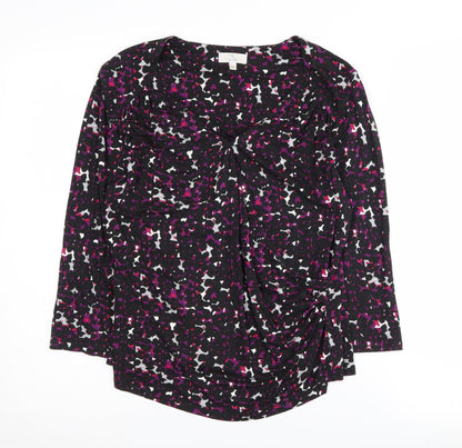 CC Petite Multicoloured Blouse - Women's Long Sleeve M