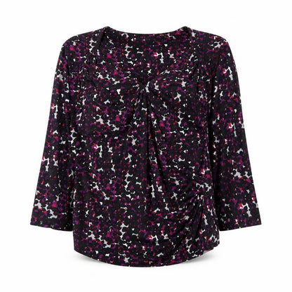 CC Petite Multicoloured Blouse - Women's Long Sleeve M