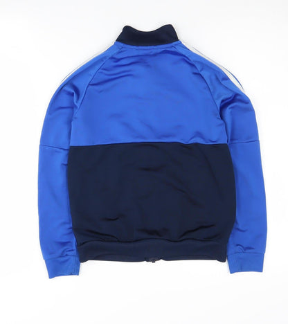 Adidas Boys Blue Track Jacket 9-10 Years
