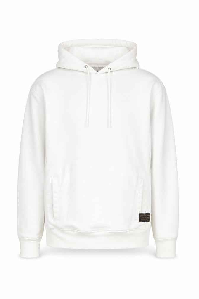Mens UK Size M Levi's White Pullover Hoodie