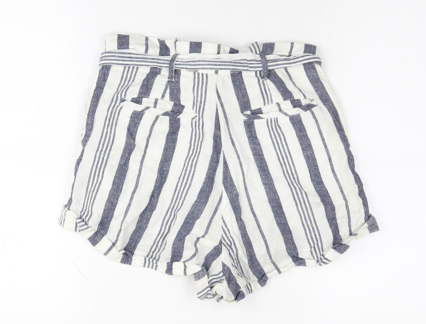 Womens UK Size 6 Topshop Relaxed Fit Paperbag Shorts