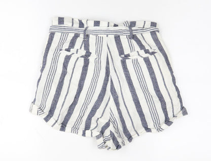 Womens UK Size 6 Topshop Relaxed Fit Paperbag Shorts