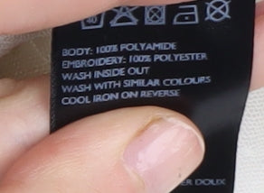 Light Before Dark Women's Ivory Cropped Floral Top XS