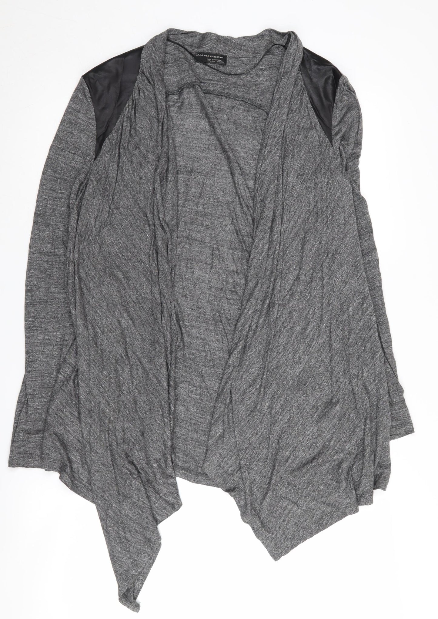 Womens UK Size 12 Zara Grey Cardigan Jumper