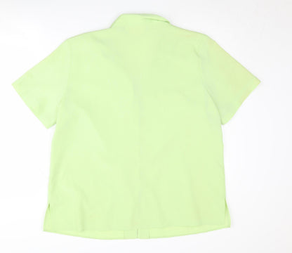 Womens UK Size 18 Honor Millburn at EWM Green  Button-Up