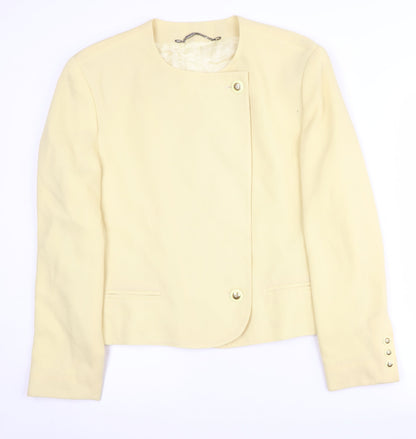 Hucke Mode Ivory Women's Blazer Size 14