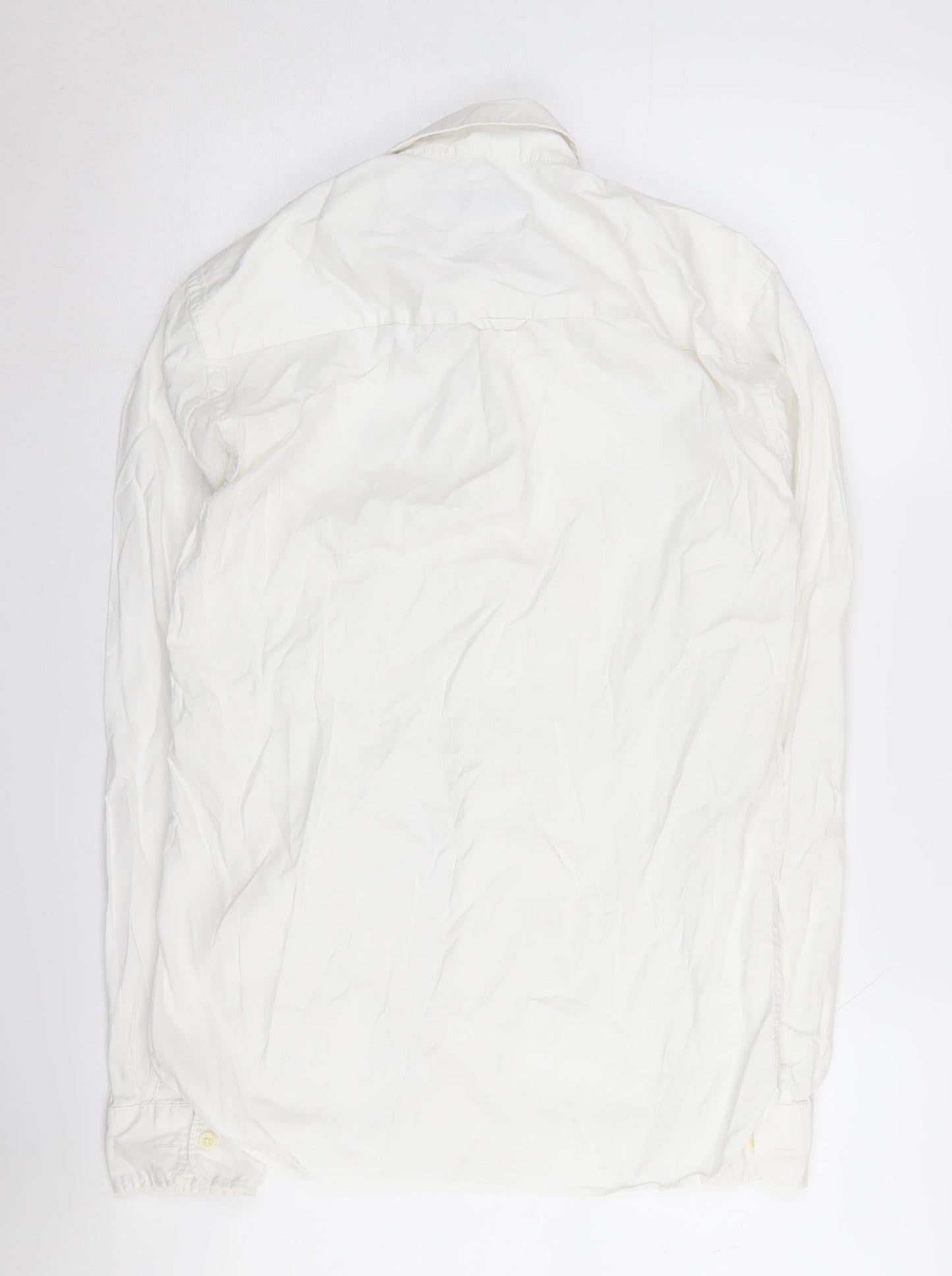 AllSaints Men's White XS Button-Up Casual Shirt