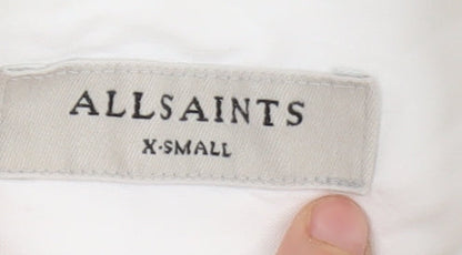 AllSaints Men's White XS Button-Up Casual Shirt