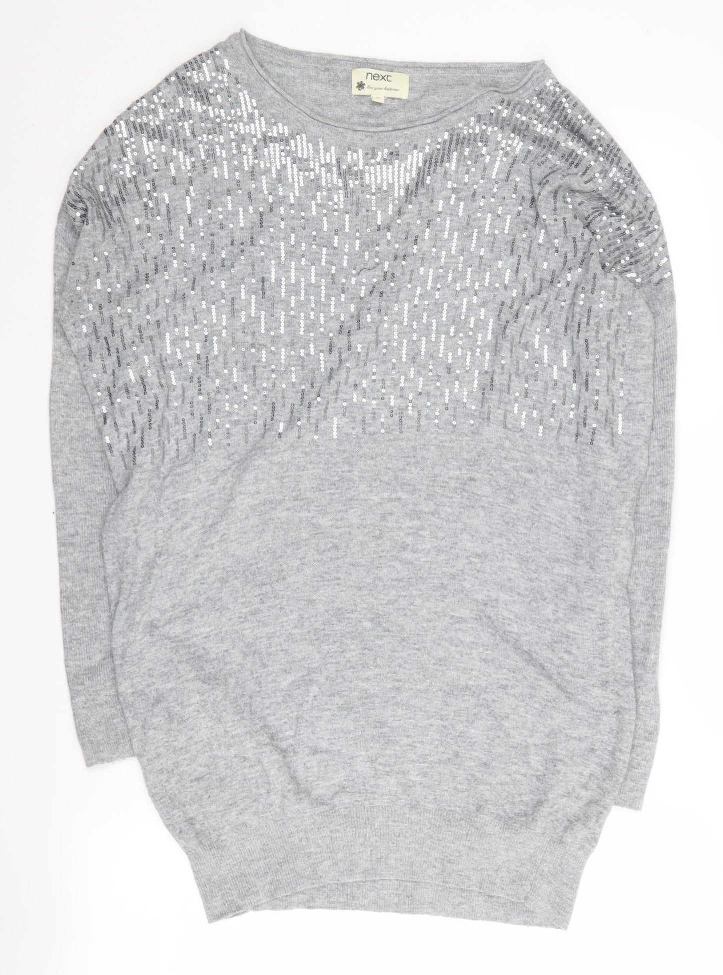 Womens UK Size 10 NEXT Grey  Jumper