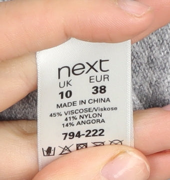 Womens UK Size 10 NEXT Grey  Jumper