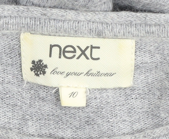 Womens UK Size 10 NEXT Grey  Jumper