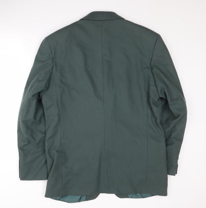 Mens UK Size M NEXT Regular Green Suit Jacket