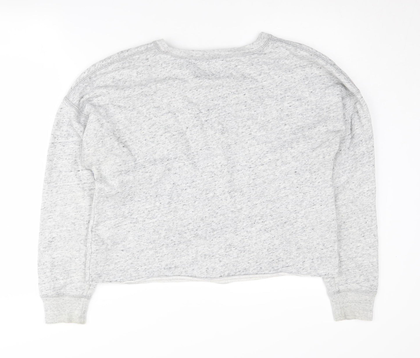Abercrombie & Fitch Women's Grey Pullover Sweatshirt, Size S