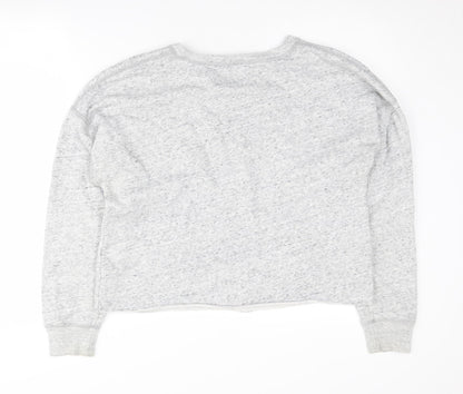 Abercrombie & Fitch Women's Grey Pullover Sweatshirt, Size S