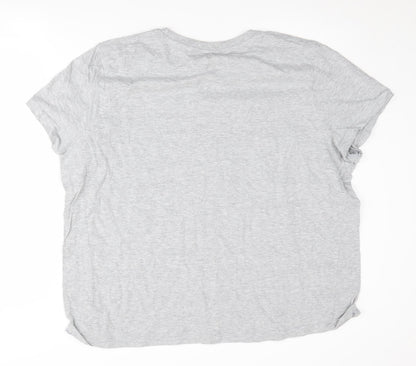Disney Women's Grey Dumbo T-Shirt XL - Casual Short Sleeve