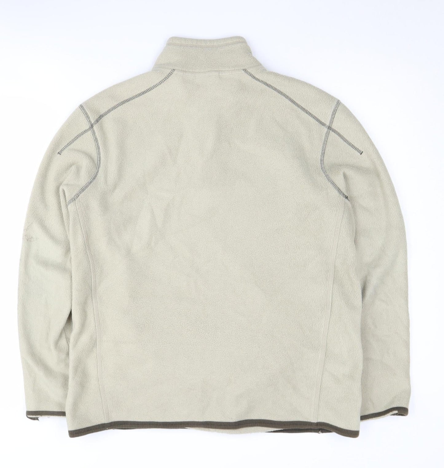 Mens UK Size M NEXT Beige Pullover Sweatshirt