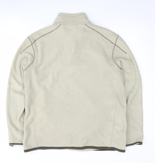 Mens UK Size M NEXT Beige Pullover Sweatshirt