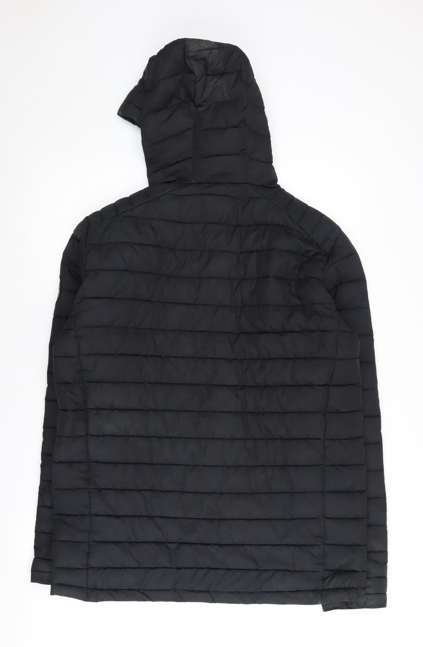 Mens UK Size S DLX Black Puffer Jacket
