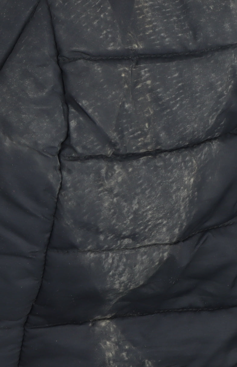 Mens UK Size S DLX Black Puffer Jacket
