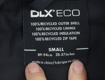 Mens UK Size S DLX Black Puffer Jacket