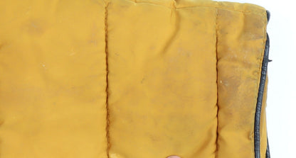 New Look Women's Yellow Puffer Jacket - Size 10