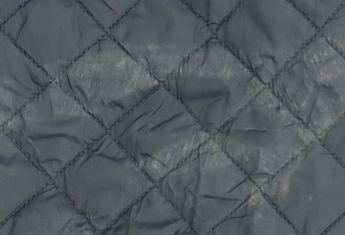 H&M Boys Blue Quilted Jacket 14 Years Lined Casual