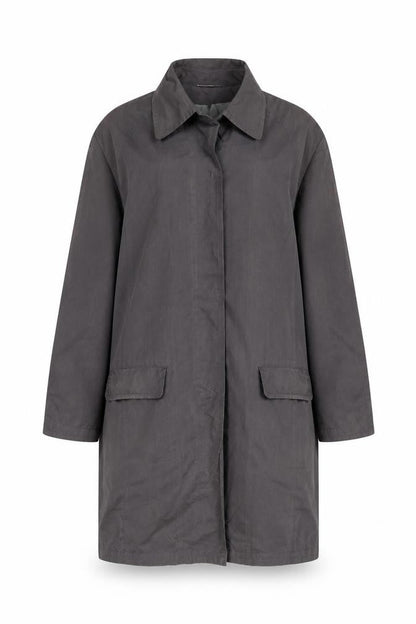 Marks & Spencer Women's Grey Overcoat Size 14