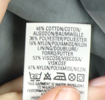 Womens UK Size 14 Marks and Spencer Grey Overcoat