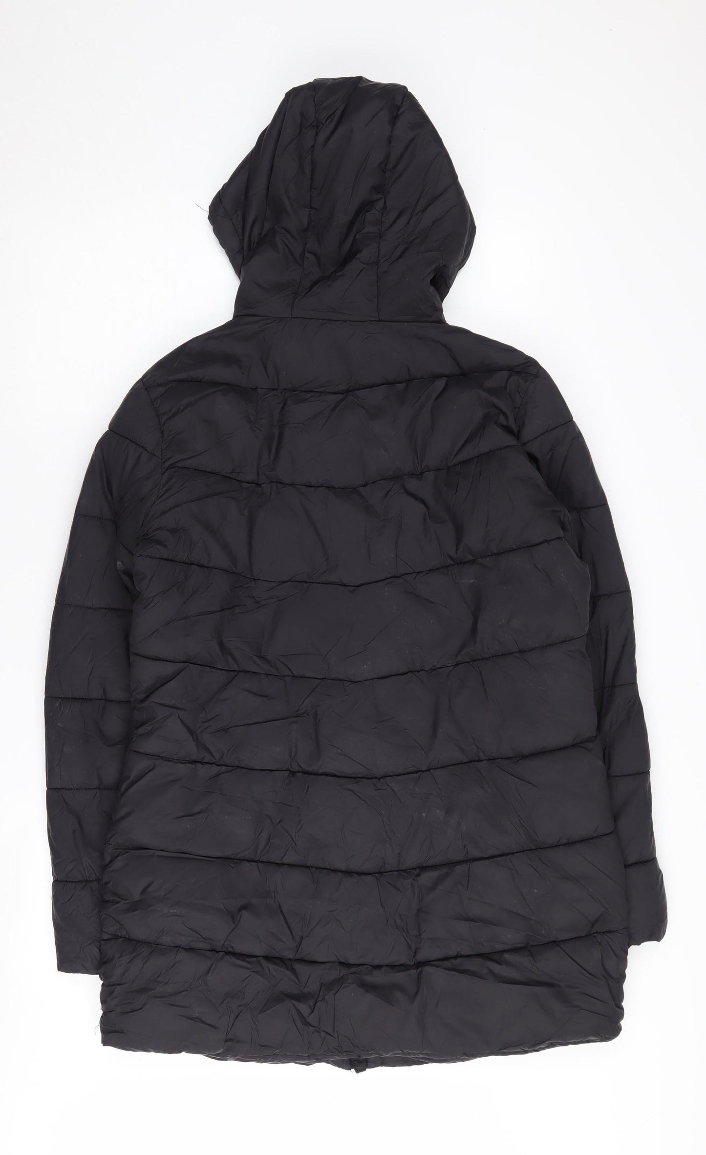 Womens UK Size 12 Studio Outerwear Black Puffer Jacket