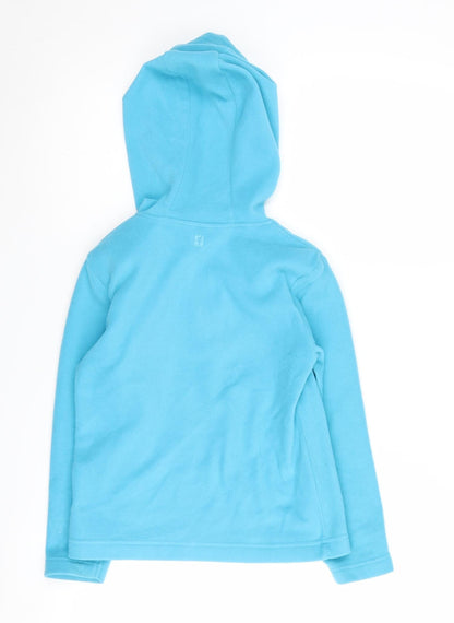 Mountain Warehouse Girls Blue Fleece Hoodie 7-8 Years