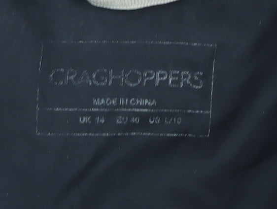 Womens UK Size 14 Craghoppers Black Puffer Jacket