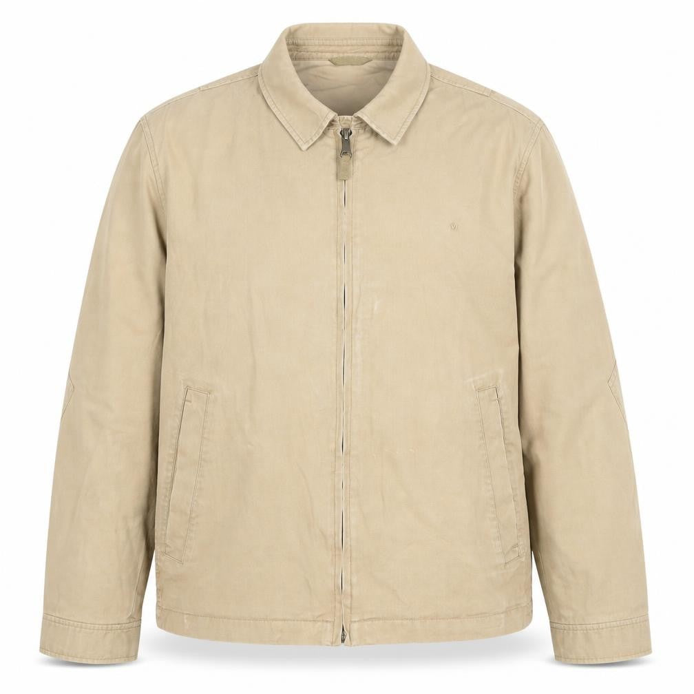 Mens UK Size 60 Melka Beige Basic Jacket