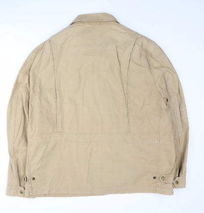 Mens UK Size 60 Melka Beige Basic Jacket