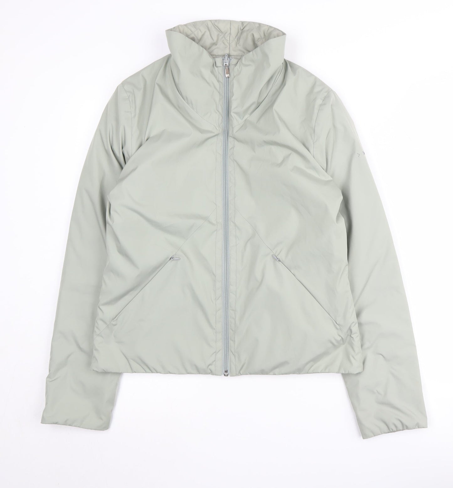 Sonneti Women's Grey Cropped Casual Jacket - Size 12