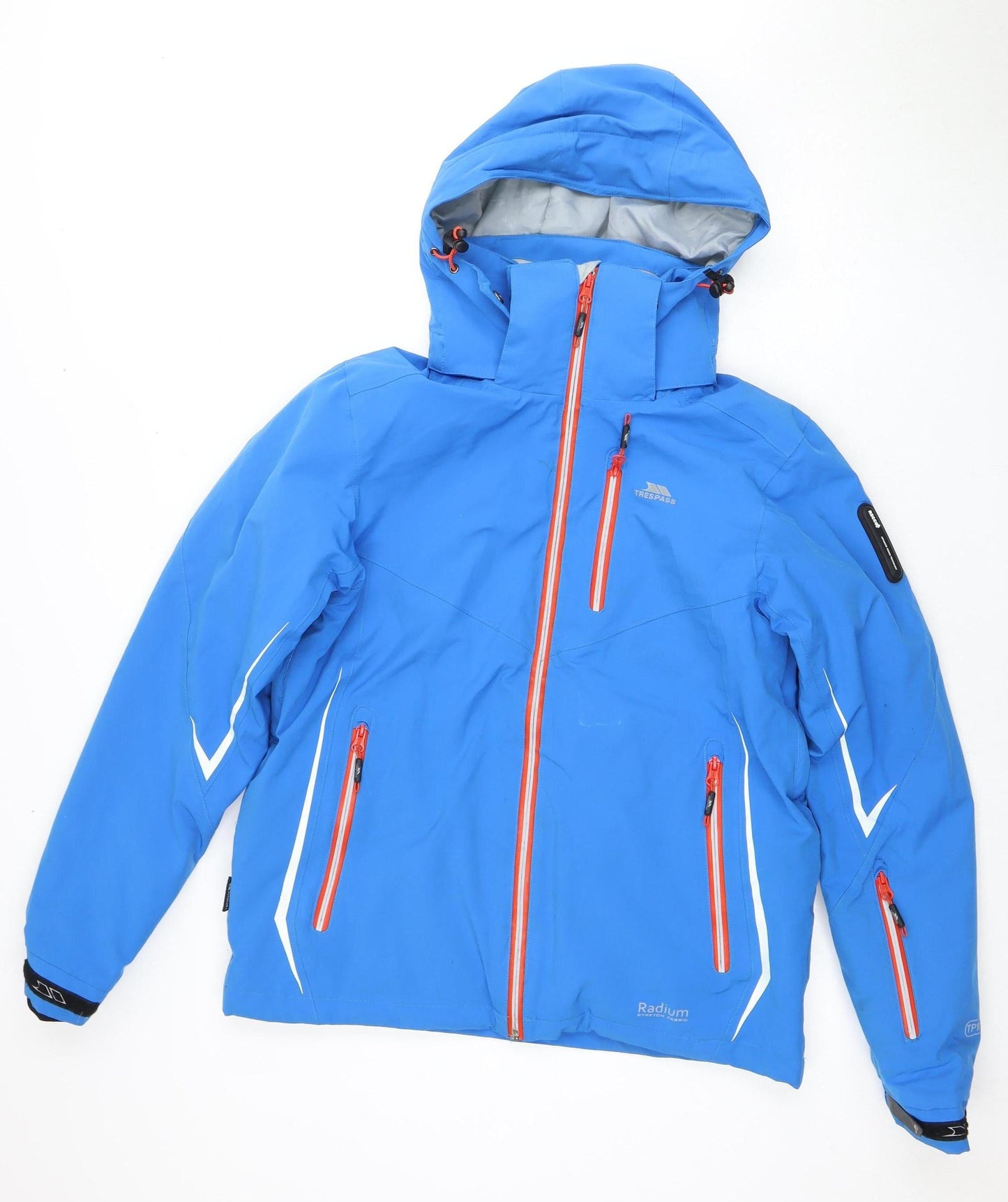 Mens UK Size 3XS Trespass Blue Rain Coat