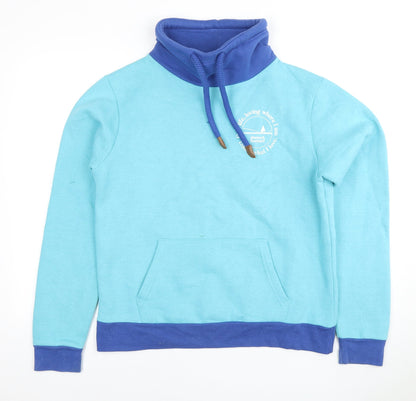 Stonewashed Men's Blue Pullover Sweatshirt M
